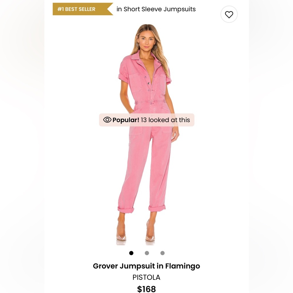Pistola pink jumpsuit
